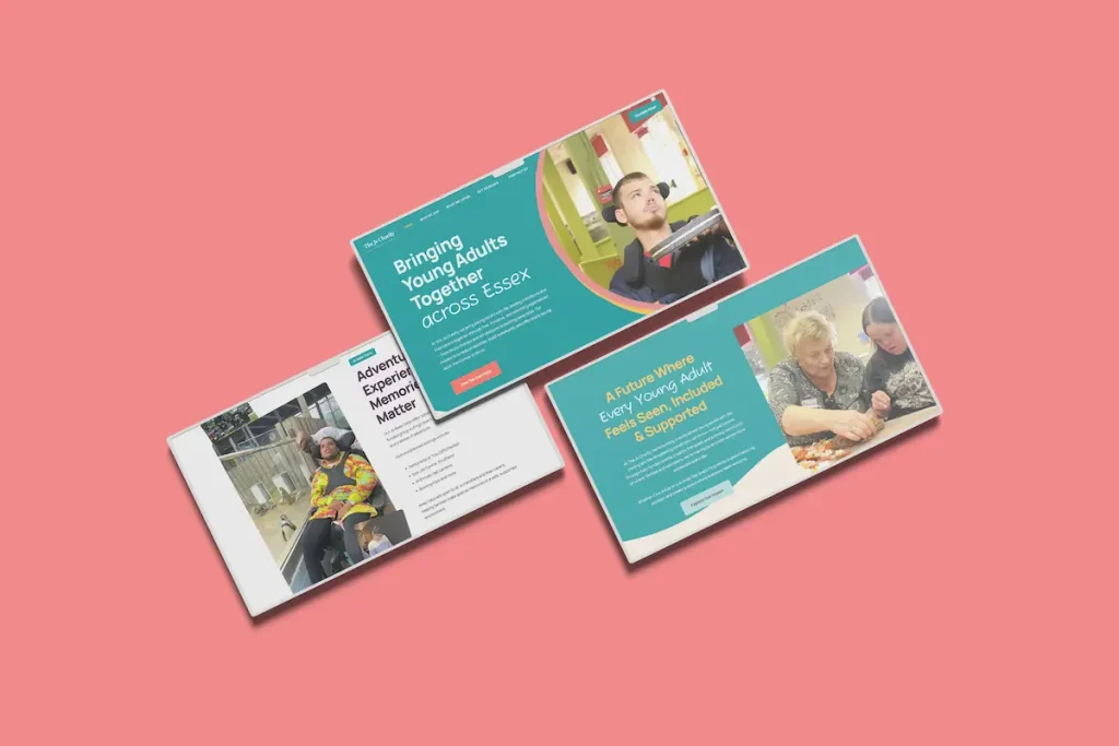 Charity website design